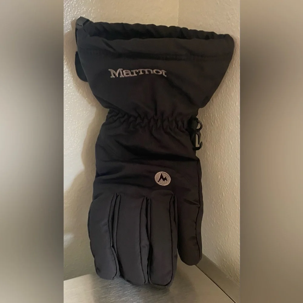 MARMOT.. Insulated Black Gloves